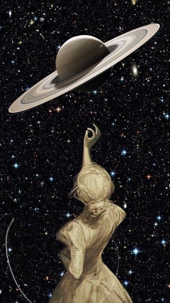 Saturnus Aesthetic Wallpaper, Saturn Wallpaper, Saturn Art, Space Beauty, Vintage Astronomy Prints, Planet Pictures, Planet Drawing, Unconscious Mind, Space Drawings