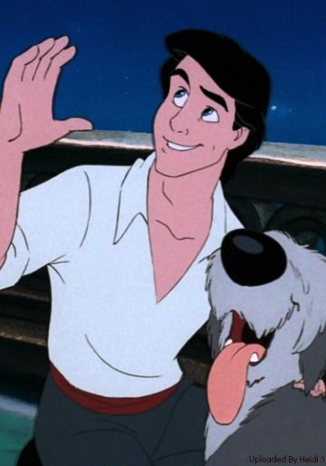 I know Prince Phillip is largely the most attractive Disney prince, but Eric's pretty good looking too. Disney Prince, Prince Phillip, Prince Philip, Little Mermaid, Pretty Good, Ariel, I Know, Prince, Mermaid