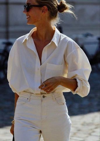 White Outfit Summer, Outfit Minimalista, Casual Chique Stijl, Preppy Mode, Mode Editorials, Timeless Fashion Pieces, Style Désinvolte Chic, Alledaagse Outfits, Style Parisienne