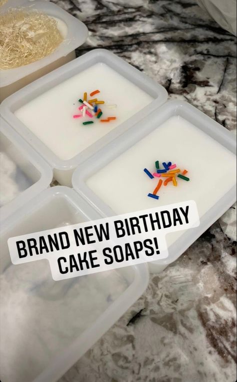 Coming Soon To Sud Sisters Shop On Etsy Sister Birthday Coming Soon, Milk Birthday Cake, Birthday Coming Soon, Cake Soap, Sister Birthday, Coming Soon, Birthday Cake, Milk, Soap