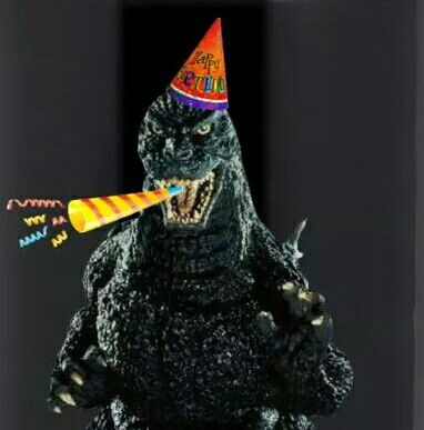 HAPPY BIRTHDAY GODZILLA Happy Birthday Godzilla, Godzilla Cake, Geek Meme, Godzilla Party, Godzilla Birthday Party, Godzilla Kong, Godzilla Birthday, Godzilla 2, Godzilla Funny