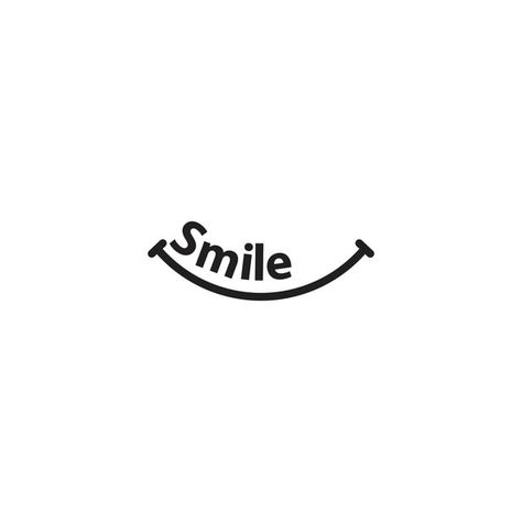 Yellow Template, Smile Vector, Joy Logo, White Background Quotes, Dentist Logo, Smile Logo, Happy Logo, Smile Icon, Text Poster