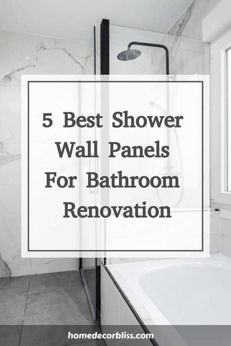 Revitalize your bathroom space with a brand-new look and ambiance. When planning your renovation, don't overlook the importance of choosing the perfect shower wall panels that align with your style and requirements. The market offers an array of options, making it challenging to decide which one is right for you... Waterproof Shower Wall Panels, Cultured Marble Shower Walls, Acrylic Shower Walls, Laminate Wall Panels, Marble Shower Walls, Shower Makeover, Waterproof Wall Panels, Acrylic Wall Panels, Bathroom Shower Panels