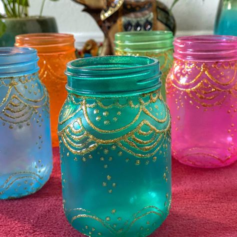 Diwali Lanterns Diy How To Make, Decorate Mason Jars, Decorate Jars, Diy Diwali Lanterns, Diwali Lantern, Traditional Values, Diy Diwali Decorations, Diy Boho Decor, Diwali Decor