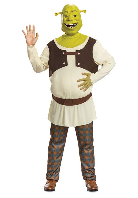 Shrek Halloween Costume, Movie Character Outfits, Guys Snaps, Shrek Costume, Costume Men, Fire Breathing Dragon, Fire Breathing, Funny Costumes, The Donkey