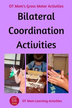 Montessori, Bilateral Integration Activities, Bilateral Activities, Crossing The Midline, Coordination Activities, Occupational Therapy Kids, Bilateral Coordination, Occupational Therapy Activities, Fine Motor Activities For Kids