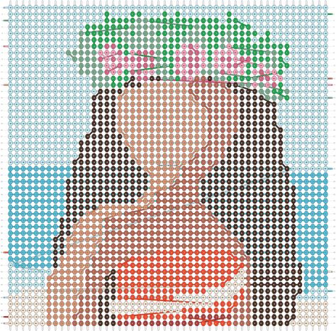 Moana Disney Princess, Disney Princess Moana, Moana Disney, Bracelets Patterns, Diy Bracelets Patterns, Disney Moana, Movie Character, Alpha Pattern, Alpha Patterns