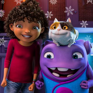 Happy Holidays from Oh, Tip, and Pig! How’re you spending the holidays? Holidays, Dreamworks, Happy Holidays