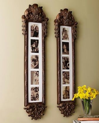 .. Upcycling, Traditional Picture Frames, Indian Room Decor, Drawing Room Decor, Indian Home Design, Collage Frame, Indian Interiors, Indian Home Interior, Ethnic Home Decor