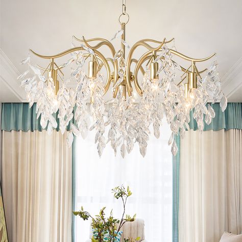 Modern crystal chandelier