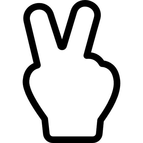 Peace sign Free Icon | Free Icon #Freepik #freeicon #hand #symbol #gesture #fingers Peace Icon, Chibi Hands, Peace Hand Sign, Peace Hand, Hand Symbols, Play Cards, Best Project, Piece Sign, Icon Logo