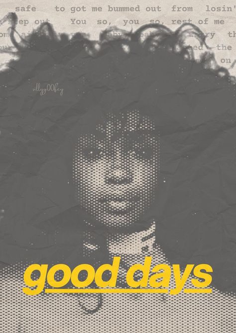 Poster Art Ideas, Sza Poster, Halftone Graphic, Sza Singer, Music Collage, All I Ever Wanted, Vintage Poster Art, Music Wall, Graphic Design Poster