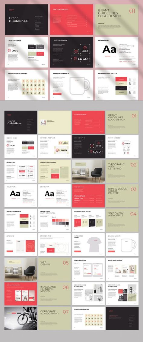 A4 Brand Guidelines Template for Adobe InDesign Guidebook Design, Brand Guidlines, Brand Guidelines Book, Logo Guidelines, Brand Guidelines Design, Style Guide Template, Brand Identity Guidelines, Guideline Template, Brand Guidelines Template