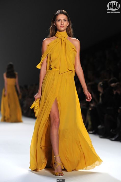 . Elie Saab, Elie Saab Spring, Elegante Jumpsuits, Mode Glamour, 파티 드레스, Couture Gowns, Yellow Fashion, Gorgeous Gowns, Beautiful Gowns