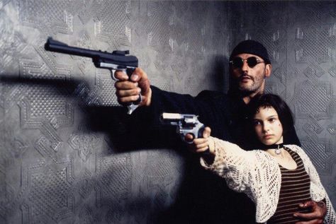 Leon Matilda Leon, Jean Reno Natalie Portman, Natalie Portman Leon, Assassin Movies, The Professional Movie, Léon The Professional, Luc Besson, Film Trailer, Jean Reno