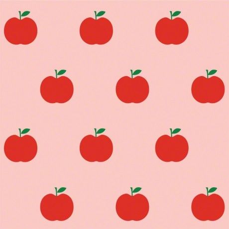 Red Apple Wallpaper modern kids decor Pink Removable Wallpaper, Apple Clip Art, Teacher Wallpaper, Apple Background, Paintable Wallpaper, Fruit Wallpaper, Apple Prints, Baby Wallpaper, Pink Apple