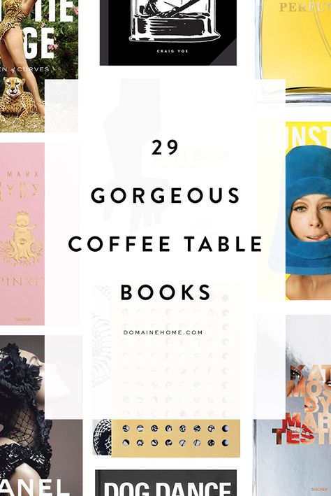 "29 gorgeous coffee table books"  We think it would be great fun for a kid to have lots of coffee table books to look through. We particularly like those that show travel, photography, art, nature, and science but anything that a child would find stimulating would be great! Art Coffee Table Books, Fashion Coffee Table Books, Coffee Table Art Books, Best Coffee Table Books, Good Reads, Books Design, Books Decor, Photography Coffee, Pretty Coffee