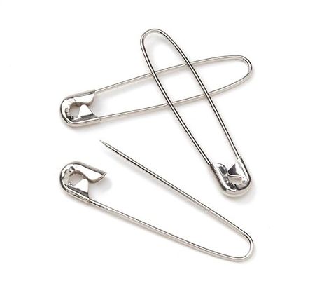 Darice 50 Piece Value Pack Coil-less Safety Pin-Nickel-2 1/4 in Couture, Safety Pins, Beading Projects, Arts And Crafts Supplies, Sewing Notions, Safety Pin, Sewing Stores, Diy Inspiration, Craft Stores