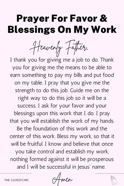 Prayers For Blessings And Favor, Work Prayer Encouragement, Prayer For Favor At Work, Prayers For Favor At Work, Prayers Before Work, Prayers For The Workplace, Prayers For Successful Business, Prayer For Blessings And Opportunities, Prayers For 2024