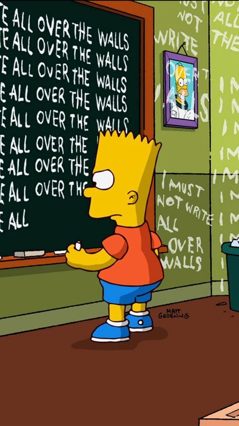 Simpsons Aesthetic Wallpapers - Top Free Simpsons Aesthetic Backgrounds - WallpaperAccess Tumblr, Bart Simpson Wallpaper, Simpsons Wallpaper, Parallax Wallpaper, Wallpaper Iphone 11, Drawings For Him, Simpson Wallpaper, Cool Backgrounds For Iphone, Funny Quotes Wallpaper