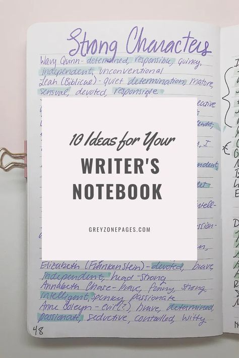 Organisation, Writers Notebook, Writer's Notebook, A Writer's Life, Writing Crafts, Writing Notebook, Writing Characters, Book Writing Tips, Writing Project