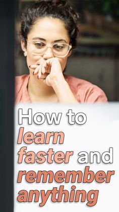 Learn Faster Tips, How To Learn Faster Tips, How To Learn Things Quickly, Learn How To Learn, How To Memorize Faster, How To Remember Things, Memorization Techniques, Exam Study Tips, Best Study Tips