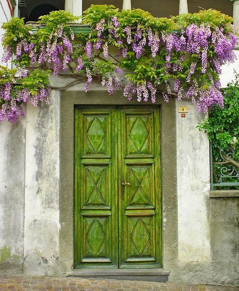 30 Beautiful Doors That Seem To Lead To Other Worlds | Bored Panda Old Doors, Unique Front Doors, Gorgeous Doors, Cool Doors, Green Door, Unique Doors, Door Color, Beautiful Doors, Entrance Doors