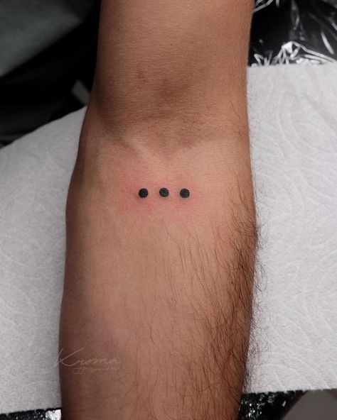 Three Dots Tattoo As The Ellipsis Three Dots Tattoo, 3 Dot Tattoo, Dots Tattoo, Dot Tattoos, Triangular Pattern, Three Dots, Religious Symbols, Different Cultures, Dots Design