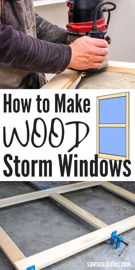 Wood storm windows seal out drafts and complement the exterior of an old house. I was looking for ideas to make my own and found out they're an easy DIY project made with a miter saw, biscuit joiner, wood, and glue. #diy #woodworking #woodworkingtips #woodworkingtools #diywoodprojects #windows Biscuit Joiner, Advanced Woodworking Plans, Storm Windows, Wood Projects For Beginners, Wood Crafting Tools, Work Tips, Woodworking Supplies, Popular Woodworking, Beginner Woodworking Projects