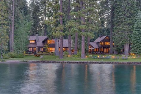 Lake Tahoe Houses, Tahoe City, Tudor Style Homes, Clean Beach, House Hunters, Mark Zuckerberg, Celebrity Houses, Buying Property, Luxury Property