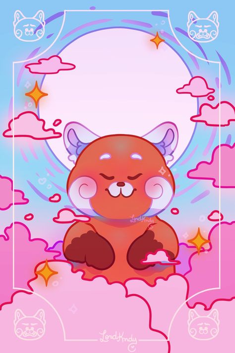 Turning red fanart/wallpaper by lordkndy, aesthetic, pink and red panda Kawaii, Turning Red Pixar, Pixar Fanart, Aesthetic China, Art Wallpaper Aesthetic, Red Pixar, Mei Lee, Dark Kawaii, Home Nail Salon