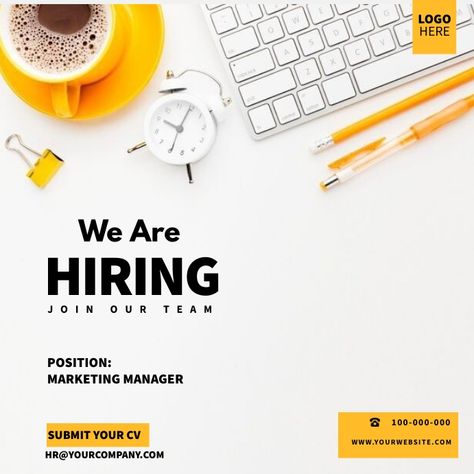 We Are Hiring Poster Design Ideas, Job Opening Poster Design, Hiring Designer Poster Creative, We Are Hiring Instagram Post, Job Announcement Poster Design, Job Announcement Design, We Are Hiring Flyer Design, Vacancy Flyer Design, We Hiring Poster Design