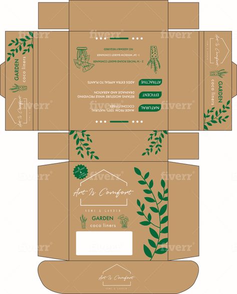 Cardboard Box Design Packaging, Subscription Boxes Design, Packaging Design Cardboard, Eco Box Packaging, Sustainable Box Packaging, Dieline Packaging Design, Template Box Packaging, Craft Box Design, Desain Box Packaging Design