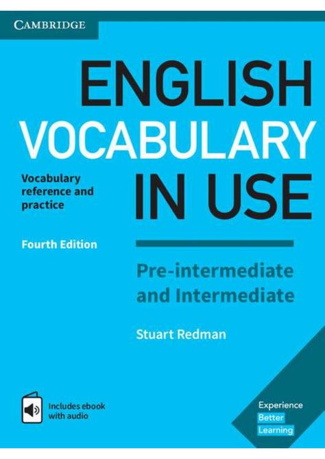 English Vocabulary in Use Pre-intermediate and Intermediate Book Advanced Grammar, Writing A Book Review, English Grammar Book, Vocabulary Book, Advanced English Vocabulary, Cambridge English, Grammar Book, Advanced English, English Vocab