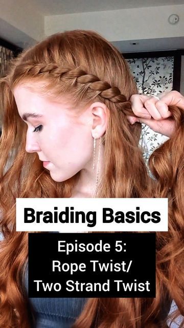 Twisted Hair Braid Tutorial, Twisted French Braid Hairstyles, Twisted Side Braid Tutorial, Twist Braid Ponytail Tutorial, Easy Braids On Yourself, Side Braids For Curly Hair, Self Braid Tutorial Short Hair, Twist Into Braid, Braided Hairstyles How To Step By Step