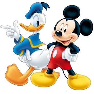 Donald Duck and Mickey Mouse Mickey Mouse And Donald Duck, Mickey And Donald, Mickey Mouse Classroom, Miki Mouse, Disney Characters Mickey Mouse, Cartoon Cupcakes, Friends Cartoon, Autograph Book Disney, Disney Babies