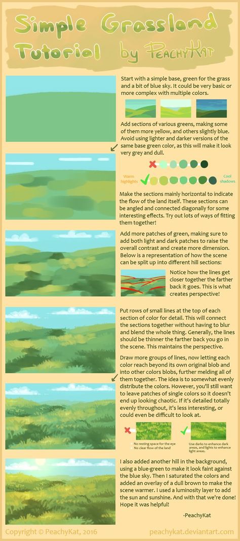Digital Painting Tutorials, Landscape Drawing Tutorial, Draw Tutorial, Drawing Scenery, 동화 삽화, Digital Painting Techniques, Concept Art Tutorial, Background Drawing, Lukisan Cat Air