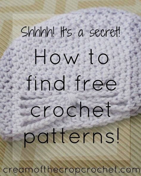 Our most popular post! Don't miss out what almost 100,000 other people have seen! Picot Crochet, Crochet Patron, Crochet Motifs, Crochet Instructions, Crochet Stitches Patterns, Crochet Chart, Crochet Basics, Love Crochet, Knit Or Crochet