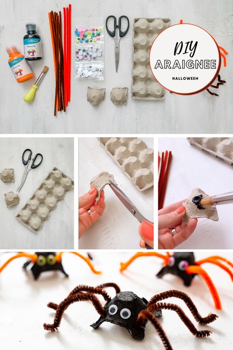 DIY Halloween Activité enfants Halloween Decor Diy Kids, Décoration Halloween Diy, Manualidades Halloween Infantil, Deco Halloween Diy, Halloween Deco Diy, Bricolage D'halloween, Halloween Creche, Decoration Haloween, Diy Deco Halloween