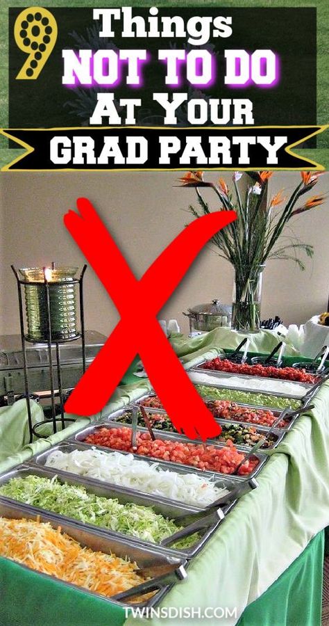 Senior Boy Graduation Party Ideas, Graduation Dinner Ideas Decorations, 8th Grade Party Ideas, How To Plan A Graduation Party, Project Graduation Ideas, Grade 8 Graduation Party Ideas, High School Grad Party Theme Ideas, Graduation Party Ideas Boys High Schools, Grad School Graduation Party