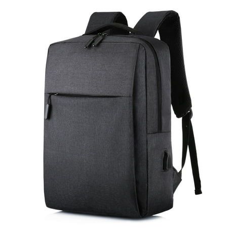 Laptop Backpack 15.6 Inch, Business Slim Durable Laptops Travel Backpacks with USB Charging Port, College School Computer Bag Gifts for Men and Women Feature: Quantity: 1pc Material: Oxford cloth Color: Black Product size: 412812cm/ 16.1114.7in Packing size: 44.5x34x2.5cm / 17.5x13.4x1in Net weight:480g/1.06lb Gross weight: 480g/1.06lb Applicable scene: Home, Office, Travel Description: STORAGE SPACE & POCKETSOne separate laptop compartment hold 15.6 Inch Laptop as well as 15 Inch,14 Inch and 13 College Computer, Beg Sekolah, Tas Laptop, Backpack Gift, Cheap Backpacks, Hunting Bags, Laptop Travel, Business Backpack, Backpack Men