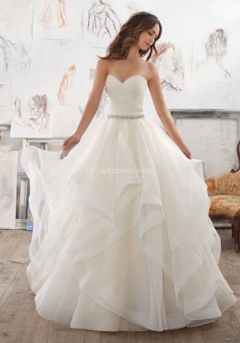 Pnina Tornai, Wedding Dresses Ruffles, Mori Lee Bridal, Strapless Wedding Dress Sweetheart, Pakaian Feminin, Wedding Dresses Strapless, Bridal Wedding Dresses, Cheap Wedding Dress, Beautiful Wedding Dresses