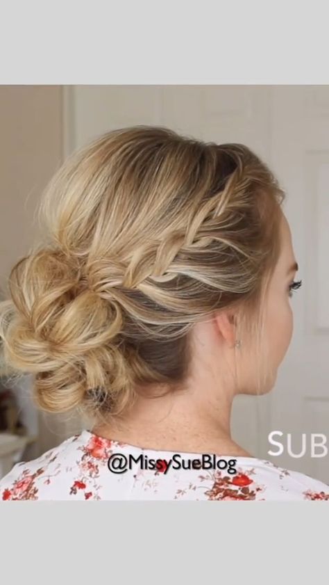 LACE BRAID UPDO TUTORIAL [Video] | Dirndl frisuren flechten, Geflochtene frisuren, Frisur braut Braided Updo Tutorial, Dirndl Hairstyles, Oktoberfest Hairstyle, Easy Straight Hairstyles, Braid Updo Tutorial, Braid Updo, Updo Tutorial, Lace Braid, Bun Hairstyles For Long Hair