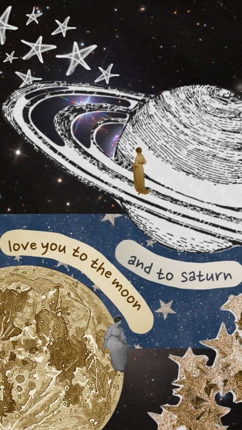 #taylorswift #moon #saturn #seven #aesthetic #vintage #love Seven Aesthetic, Saturn Wallpaper, Saturn Art, Moon And Saturn, Wallpaper Backgrounds Aesthetic, Piskel Art, Space Phone Wallpaper, Backgrounds Aesthetic, Arte Inspo