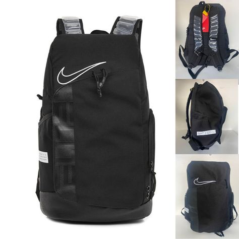 Backpack Basketball Elite Nike Football Soccer Black Fast Shipping Nike Soccer Bag, Nike Elite Bag, Nike School Backpacks, Nike Sb Backpack, Nike Elite Backpack, Elite Backpack, Mochila Nike, Football Bag, Basketball Backpack