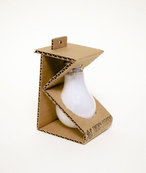 Environmentally Friendly Light Bulb Packaging (Student Project) on Packaging of the World - Creative Package Design Gallery Light Bulb Design, Corrugated Packaging, Egg Packaging, Innovative Packaging, Eco Packaging, Lightbulbs, Cardboard Packaging, Eco Friendly Packaging, Packing Design