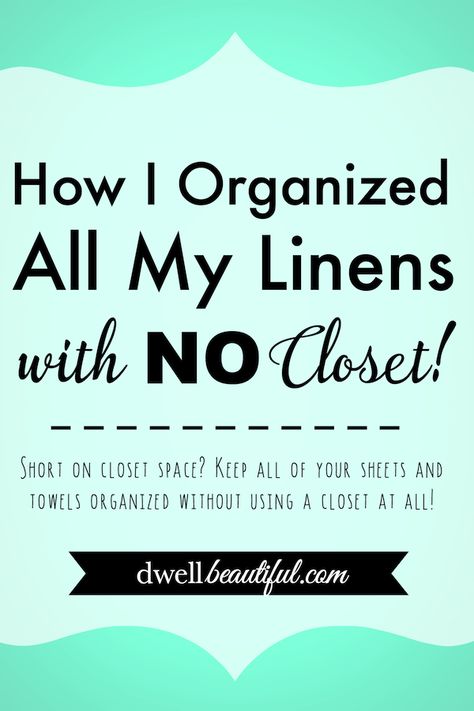 Organisation, Towel Storage No Linen Closet, Linen Storage Ideas No Closet, Closet Organization Baskets, Towels Storage, Organization Baskets, Linen Closet Makeover, Organizing Linens, Diy Organizing