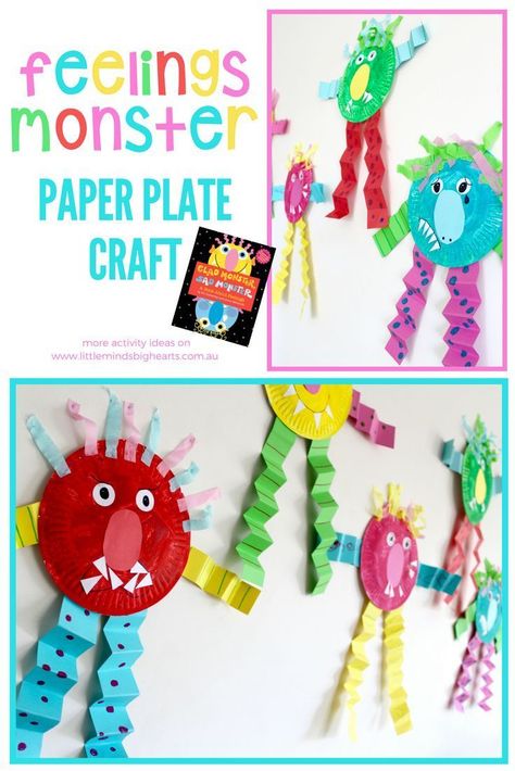 Crafts,actvities And Worksheets For Preschool,toddler And Kindergarten Feelings Monster, Emotions Craft, Preschool Feelings, Emotions Preschool Activities, Feelings Activities Preschool, Feelings Preschool, Teaching Emotions, Emotions Preschool, Kindergarten Craft