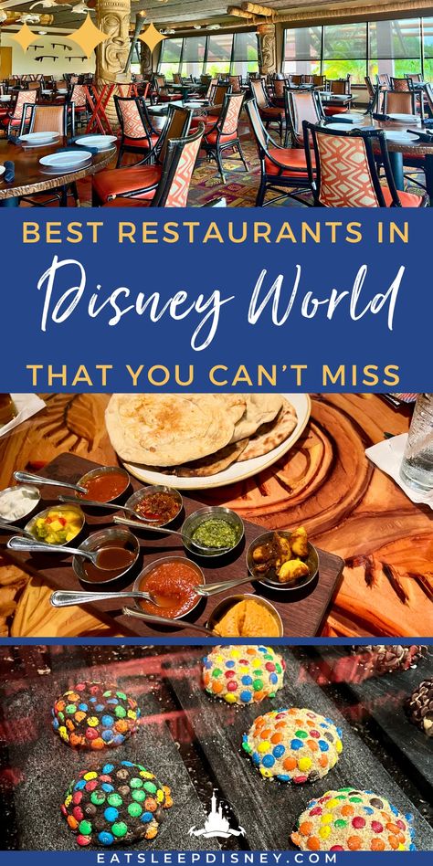 Complete Guide to the Best Disney World Restaurants - So you’re planning your next Disney trip, and you want to make sure you’ll be dining at the best Disney World restaurants. Hopefully, you’re reading this more than 60 days in advance of your trip – which is when dining reservations open up – so you can secure a table at some of Disney’s most hard-to-book restaurants. List Of Disney World Restaurants, Disney Restaurants 2023, Disney World Dining Plan 2024, What To Eat At Disney World, Best Restaurants At Disney World, Disney Small World, Best Character Dining At Disney World, Best Places To Eat In Disney World, Best Places To Eat At Disney World