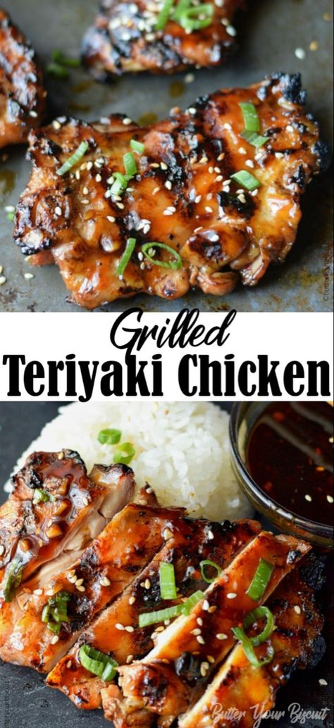 Mo Betta Teriyaki Chicken, October Dinners, Guest Recipes, Bbq Foods, Chicken Entree, Pollo Teriyaki, Gourmet Dishes, Grilled Recipes, Teriyaki Recipe